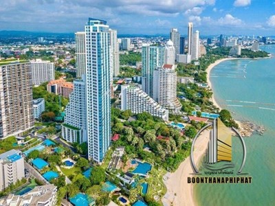 2 Bedroom Condo For Sale The Palm Wongamat Pattaya - Condominium - Wong Amat - 