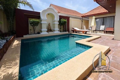 ขายบ้านพูลวิลล่า 2 ห้องนอน ใกล้ทะเลจอมเทียน พัทยา - บ้าน - Jomtien - 